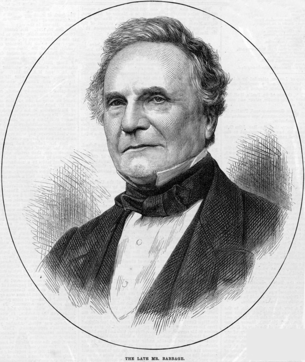 Charles Babbage, 1860